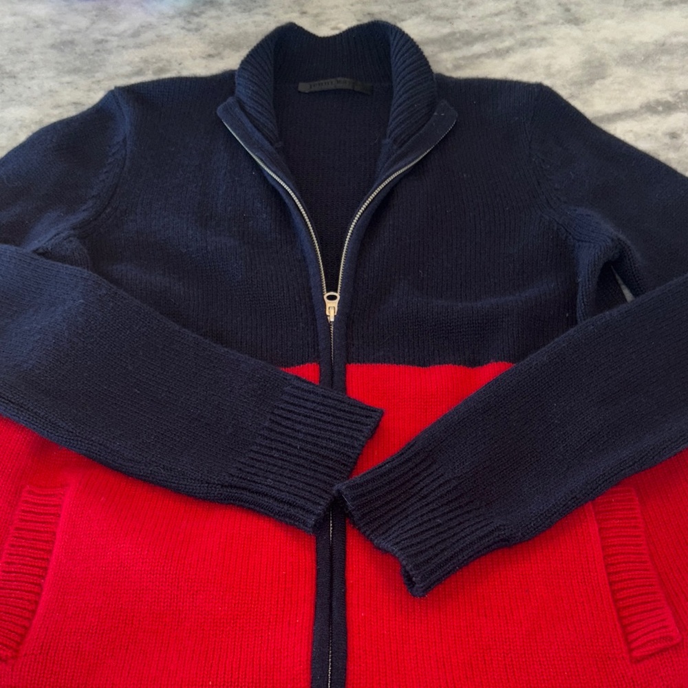 Jenni Kayne Cashmere Zip Front Cardigan